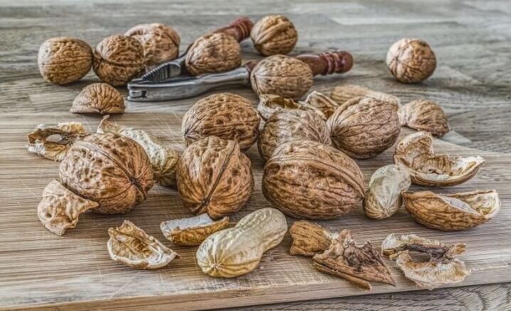 Verschillende noten voor mannelijke gezondheid
